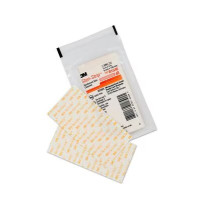 Steri-Strip Orange 3M avec support reanforcé 100mm x 6mm pochette de 10 sutures 