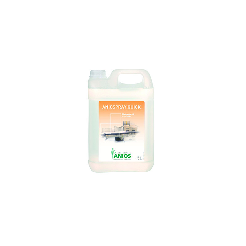 ANIOSPRAY Quick disinfectant with rapid action to spray 5L