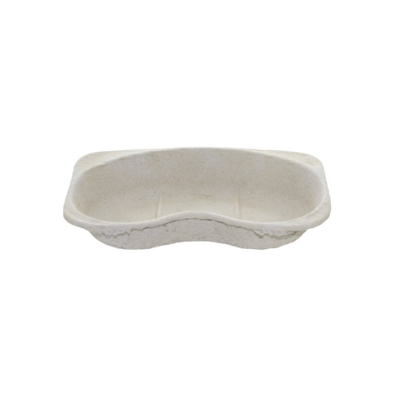 Kidney-shaped single-use bean in cardboard 600ml - Bag of 80