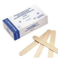 Wooden tongue depressor for adults - Box of 100