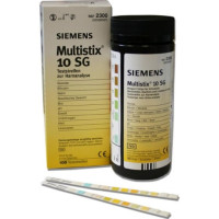 Bandelettes de test urinaire Siemens Multistix 10 SG - Boîte de 100