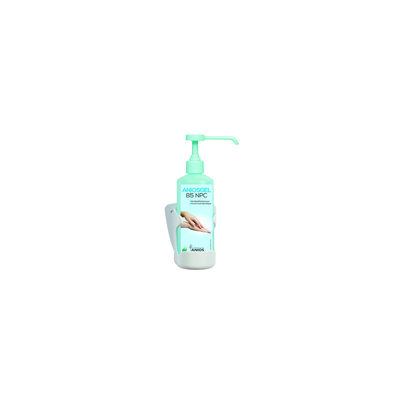 Wall dispenser support for 500ml pump bottle