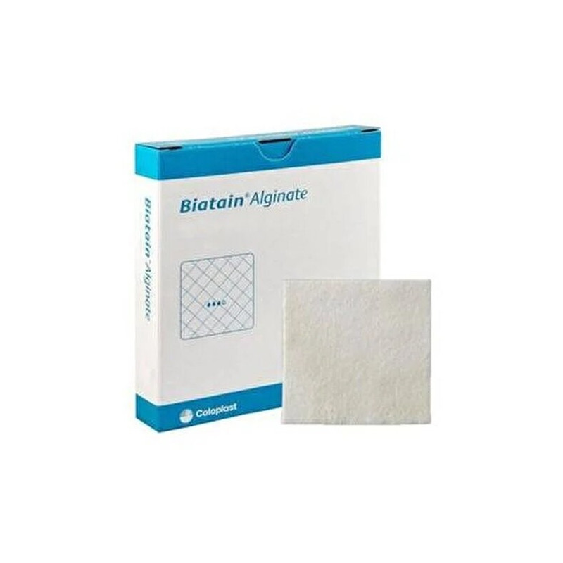 BIATAIN Alginate Pansement ultra-absorbant 10cm x 10cm - Boîte de 10