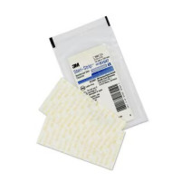 3M blue Steri-Strip with reinforced support 100mm x 12mm pouch of 6 sutures - Box of 50