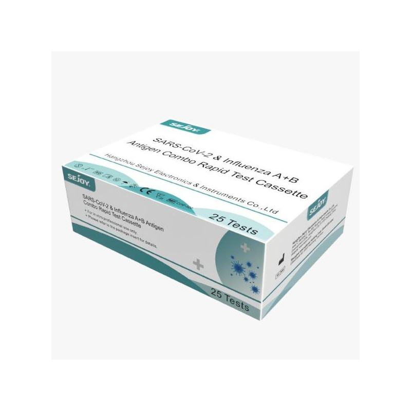 Antigenic self-test for FLU / COVID detection - Box of 25