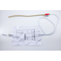 Système clos longue durée Sonde hydrophile Biocath + Poche B2000 2L 14CH - Boîte de 10