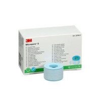 3M Micropore non-woven silicone adhesive tape 2.5cm x 9.14m - Box of 12