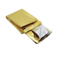 Double-sided silver and gold survival blanket 160cm x 210cm