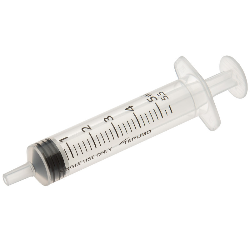 3-piece syringe 5ml centered sterile TERUMO - Box of 100