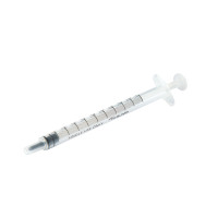 3-body syringe TUBERCULINE 1ml needle-free TERUMO - Box of 100