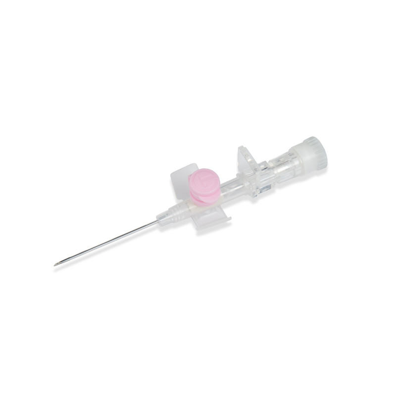 Cathéter I.V. à ailettes et site d'injection Surflo-WP 20G - 1x32mm Rose - Boîte de 50